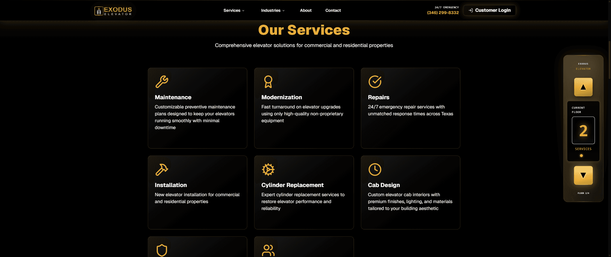 Exodus Elevator Solutions screenshot 2