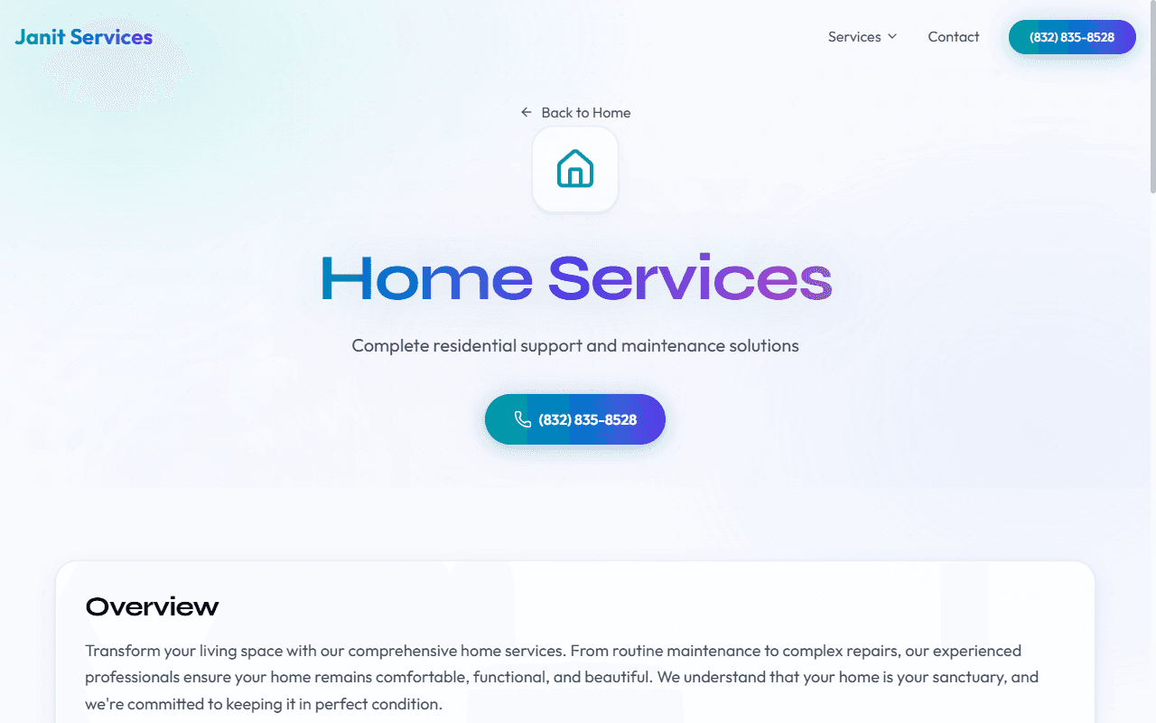 Janit Services screenshot 4